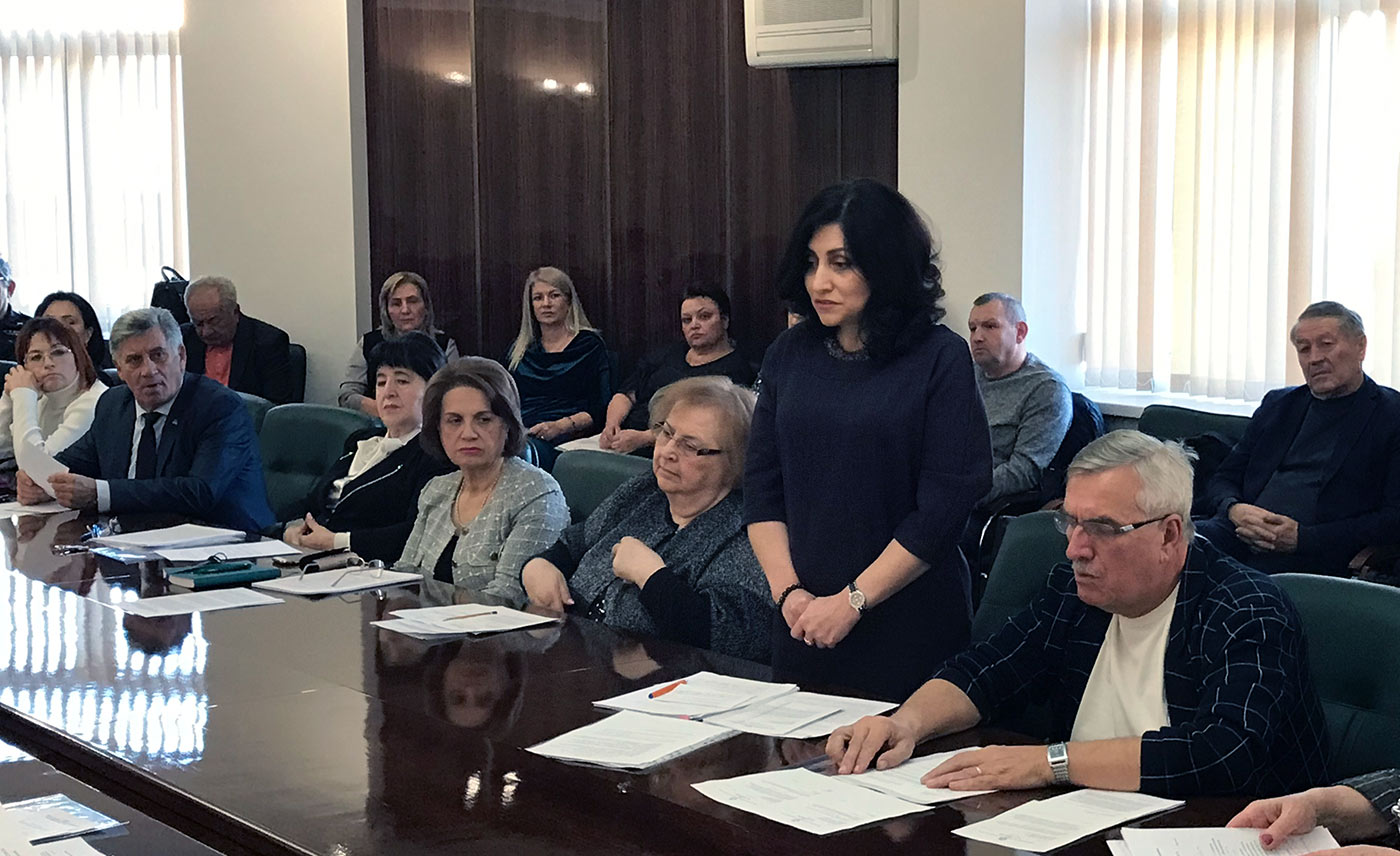 седьмое заседание Совета Федерации профсоюзов Республики Северная Осетия – Алания.